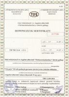 сертификат на установку систем видеонаблюдения в Туркменистане
